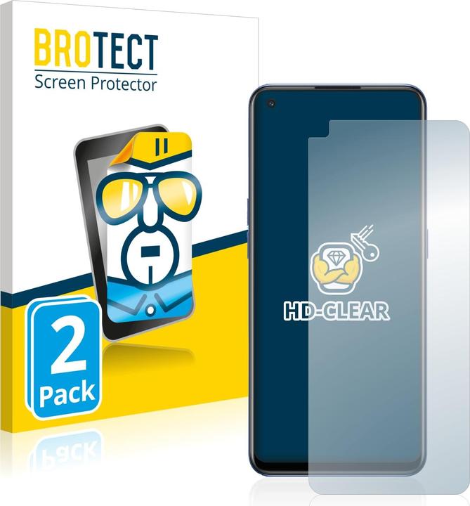 Actual product image BROTECT Screen Protector Clear (2 Piece, Oppo Find X5 Lite)