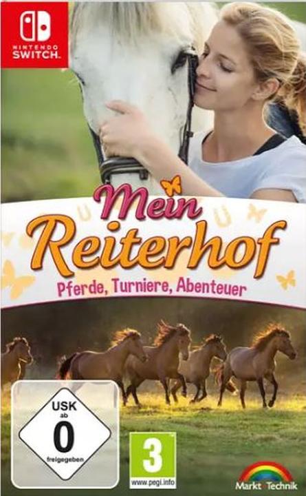 Produktbild Mein Reiterhof: Pferde, Turniere, Abenteuer (Switch, DE)