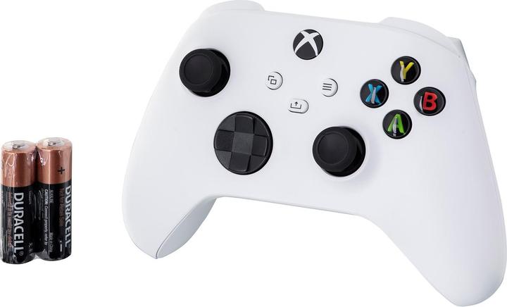 Actual product image Microsoft Xbox Wireless Controller - Robot White (Xbox Series S, Xbox One S, PC, Xbox One X, Xbox Series X)