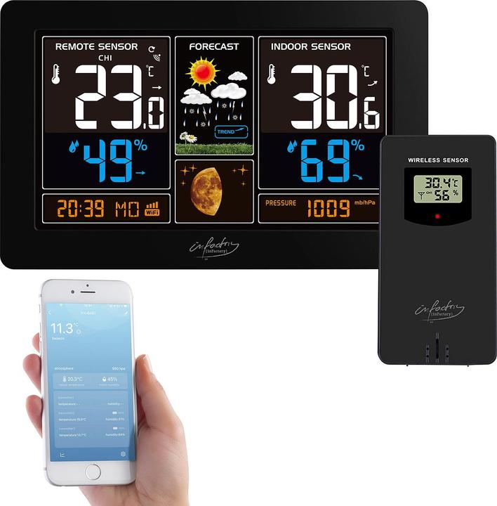 Actual product image Infactory Weather station