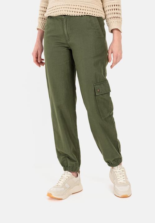 Actual product image Camel Active Loose fit cargo made from a cotton-linen blend (W33/L30)