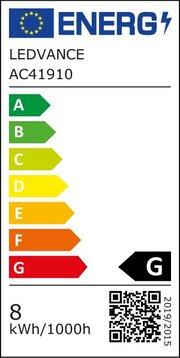 Energie-Label Osram LED-Vintage-Lampe (E27, 7.80 W, 360 lm, 4 x, G)