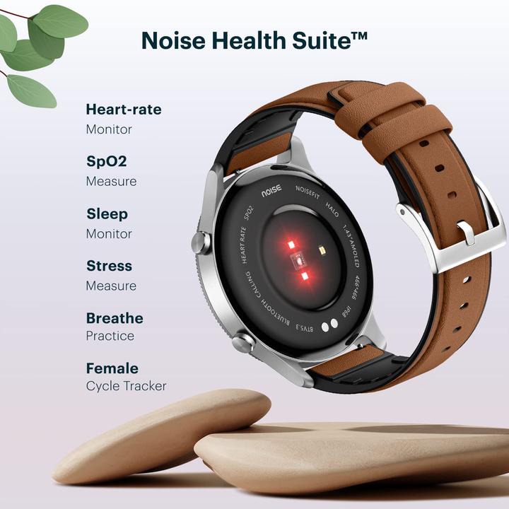 Immagine prodotto Noise Halo Smartwatch (Black) (42 mm)