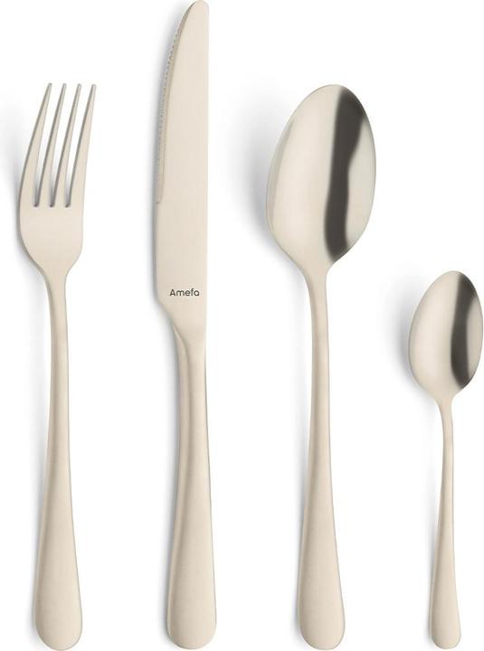 Actual product image Amefa AUSTIN cutlery set 32-piece PVD champagne (32 Piece, Cutlery set)