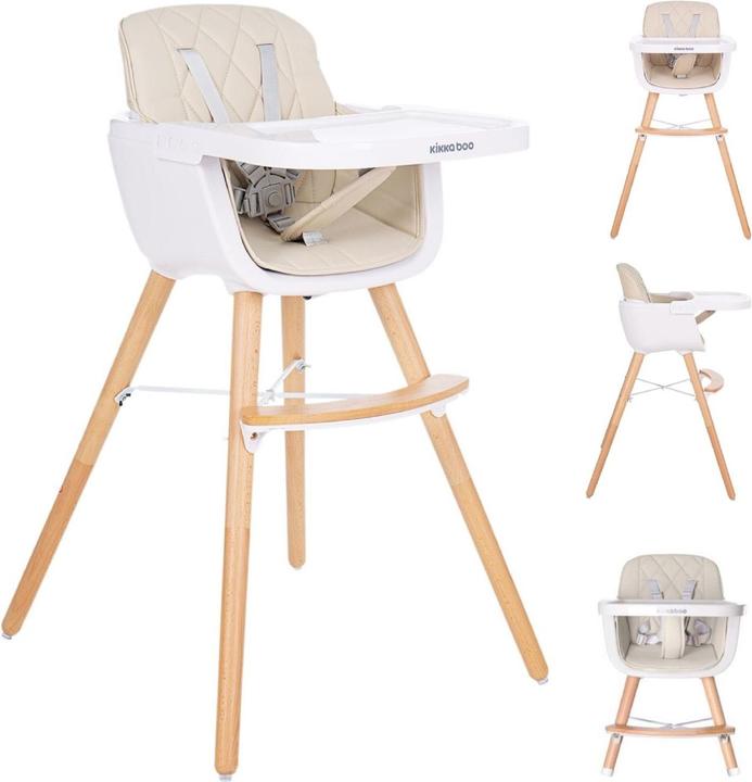 Immagine prodotto Kikkaboo Seggiolone 2 in 1 Woody (Seggiolone)