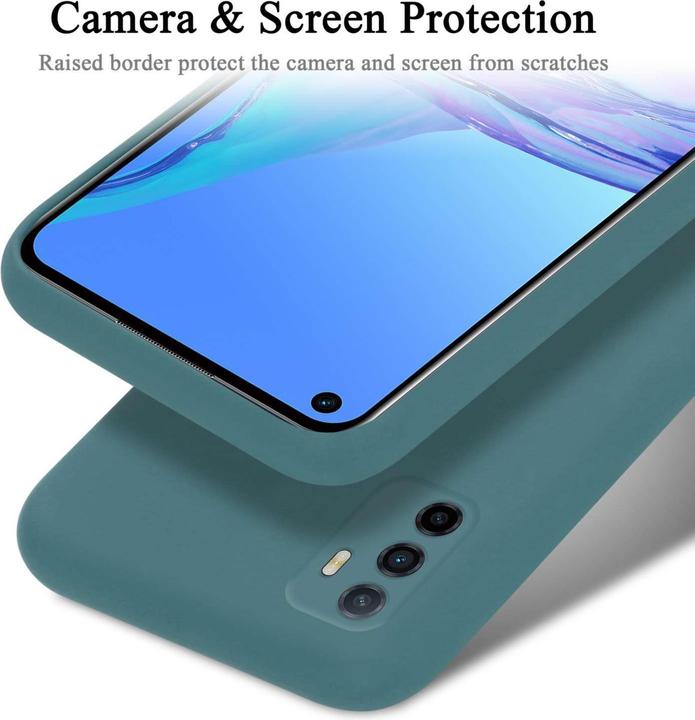 Immagine prodotto Cadorabo Custodia per Oppo A53s TPU Liquid Silicone Case (Oppo A53s)