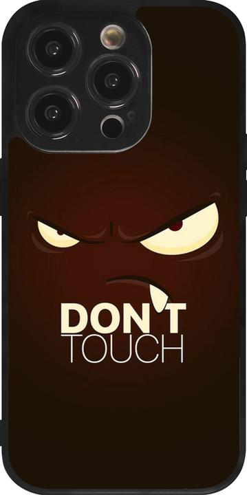 Actual product image PhoneLook Cover silicone black Angry Dont Touch (Apple iPhone 14 Pro)
