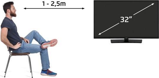 Immagine prodotto Lenco Smart TV Android da 32 pollici LED-3263BK (32", LED, Pronto per l'HD)