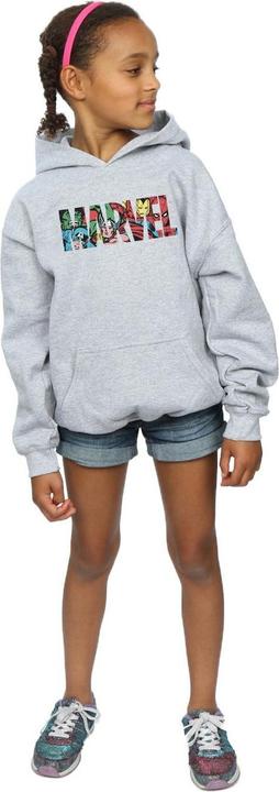 Produktbild Logo Character Infill Kapuzenpullover Mädchen (152, 158)