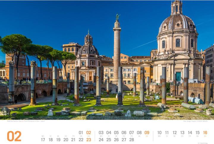 Produktbild Italien - von Venedig bis Sizilien - ReiseLust Kalender 2025 (45 x 33 cm, Harter Einband, Deutsch)