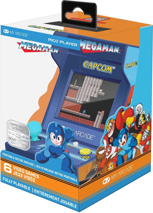 Immagine prodotto MyArcade My Arcade Mega Man Pico Player Portable Retro Arcade (6 GIOCHI IN 1)