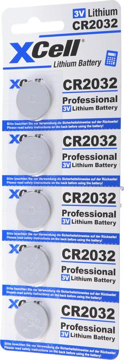 Actual product image AccuCell CR2032 (5 pcs., CR2032, 220 mAh)