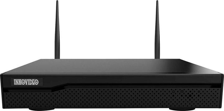 Actual product image Inkovideo Surveillance camera set WLAN IP 4 channel with 2 cameras 1920 x 1080 pixel (1920 x 1080 Pixels)