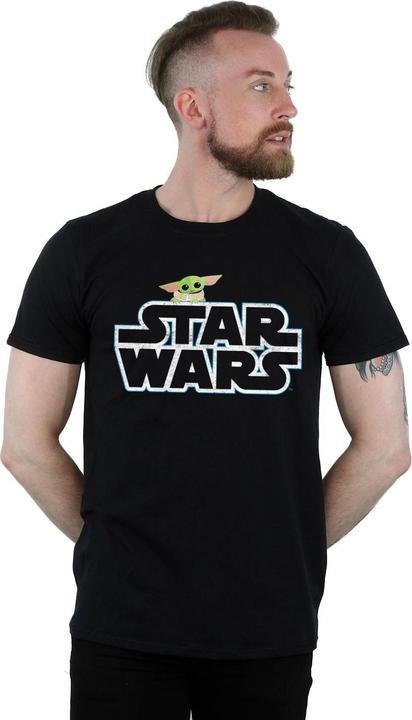 Produktbild Star Wars The Mandalorian The Child Logo TShirt (4XL)