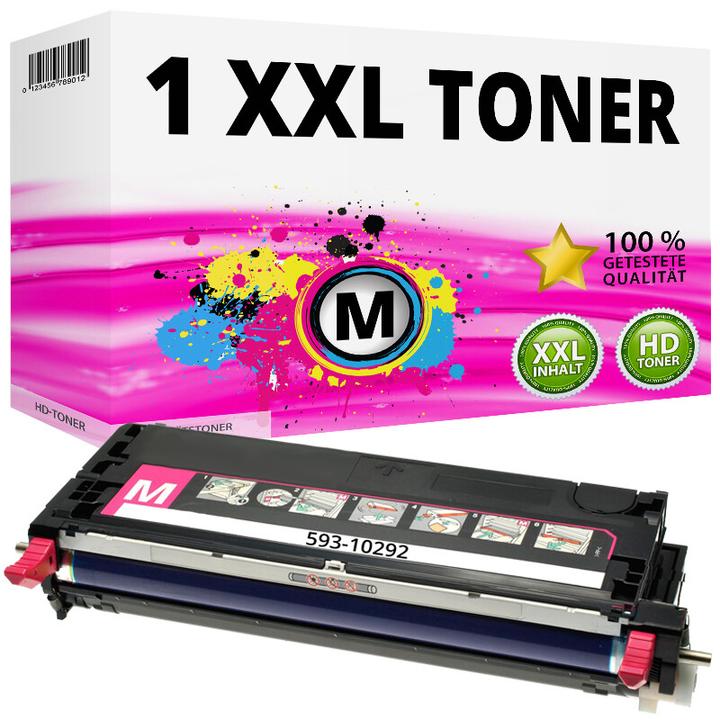 Immagine prodotto Druckfuxx 1x XXL TONER KARTUSCHE patrone 593-10292 für DELL 3130 CN DELL 3130CN
