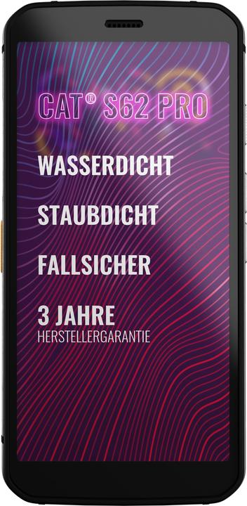 Image du produit Cat S62 Pro version 2022 (128 Go, Noir, 5.70", Double SIM, 12 Mpx, 4G)