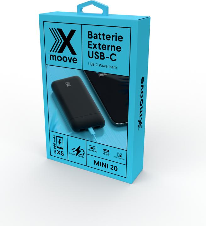 Produktbild Livoo Mini20 – externer 18-W-USB-C-Akku – 20.000 mAh (20000 mAh, 18 W, 18 Wh)