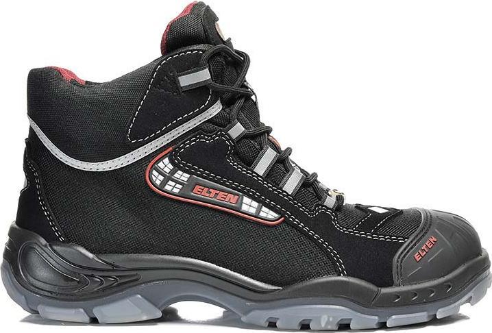 Actual product image Elten unisex S3 safety boots "SANDER PRO ESD" black size 39 (S3, 39)