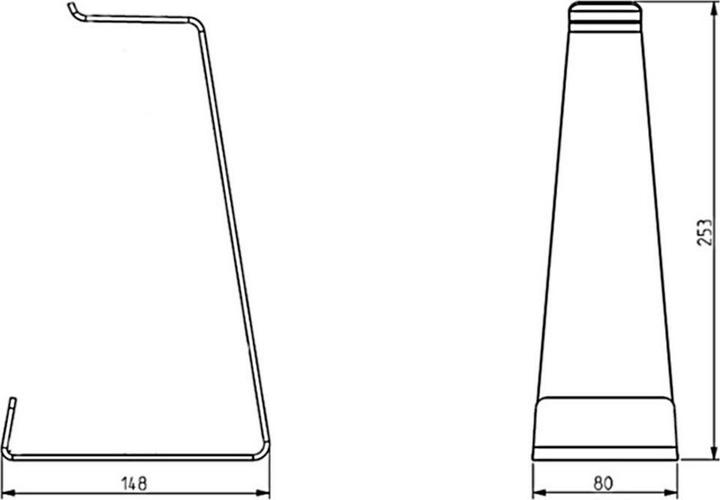 Actual product image Multibrackets Headset Holder