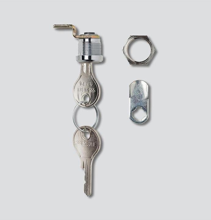 Actual product image Siedle S. & Soehne replacement lock 2 keys f.RGA/RGF 611-... 200029