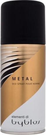Actual product image Byblos Metal Sensation Deodorant - 150ml (Spray, 150 ml)