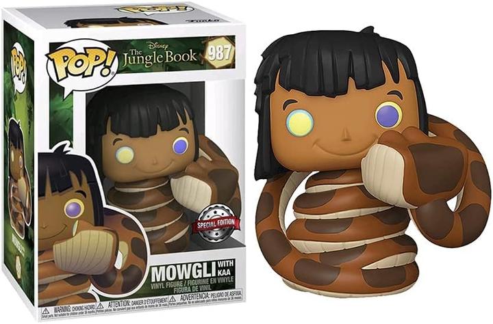 Immagine prodotto Funko POP! Disney Le Livre de la Jungle Mowgli con Kaa Molto Neko