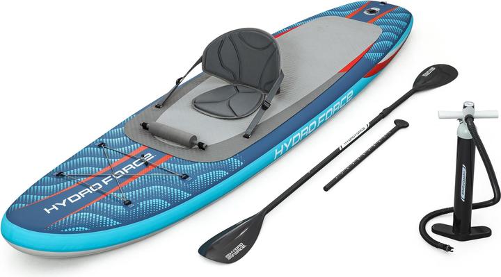 Actual product image Bestway Hydro Force Oceana 2-in-1 Inflatable Stand-Up Paddleboard & Kayak Set 3.05 m