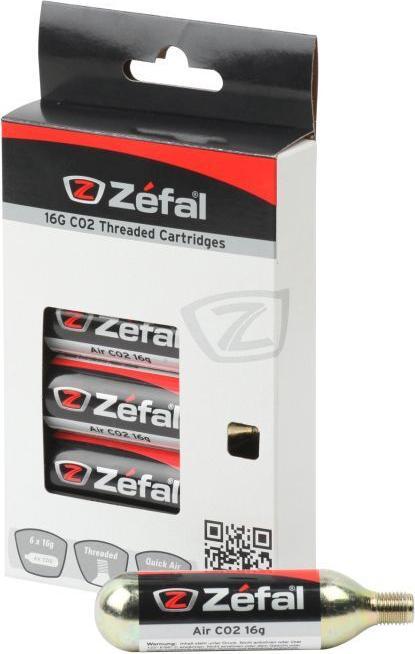 Produktbild Zefal CO2 Kartuschen 16g (6 Stück) (CO2-Ersatzkartuschen)