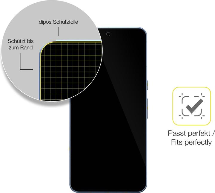 Actual product image Dipos Screen Protector Full-Cover 3D (2 Piece, Google Pixel 8)
