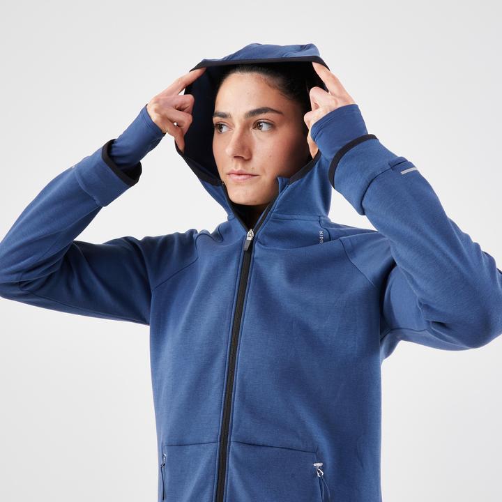 Produktbild Kiprun Laufjacke Damen warm - Run 500 Warm blau (XL)