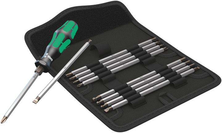 Wera 88/1 Vario-Satz (Phillipps-Kreuzschlitz (PH), Torx (TX), Innensechskant, Pozidriv-Kreuzschlitz (PZ), Schlitzschrauben)