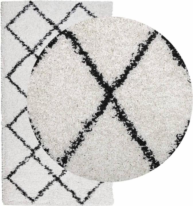 Image du produit VidaXL Tapis Shaggy haut velours Moderne (110 x 60 cm)