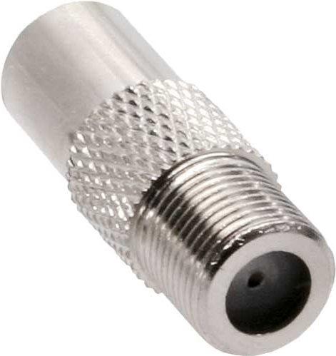 Produktbild InLine IEC- Stecker (Antenne) auf F-Buchse (Stecker und Verbinder)