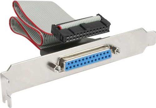 Actual product image InLine Slot bracket parallel