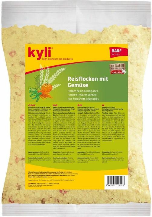 Produktbild Kyli Reisflocken mit Gemüse & Kräuter (Junior, Senior, Adult, 1 Stk., 2000 g)
