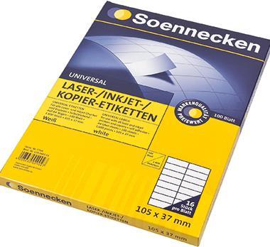 Actual product image Soennecken Label 5764