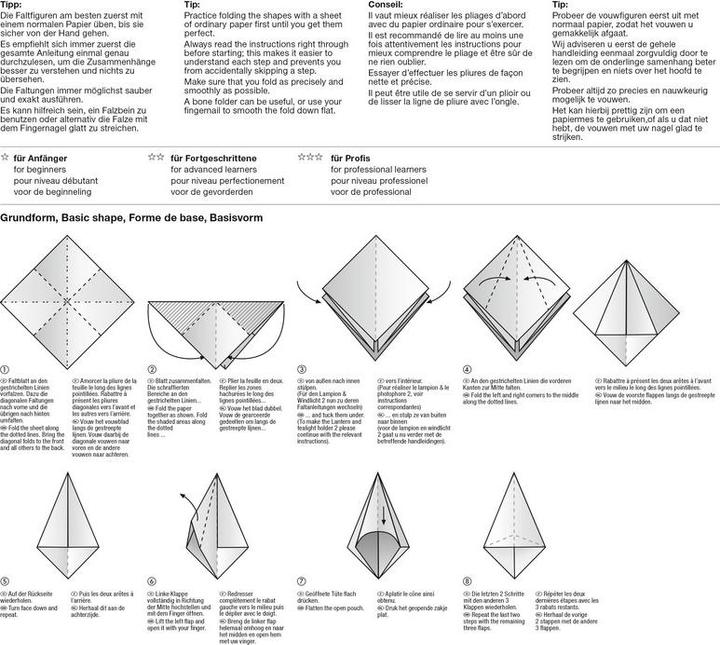 Actual product image Folia flyers made of illuminated paper (80 g/m², 12 x)