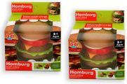 Actual product image Jono Toys Hamburger set 17 pieces