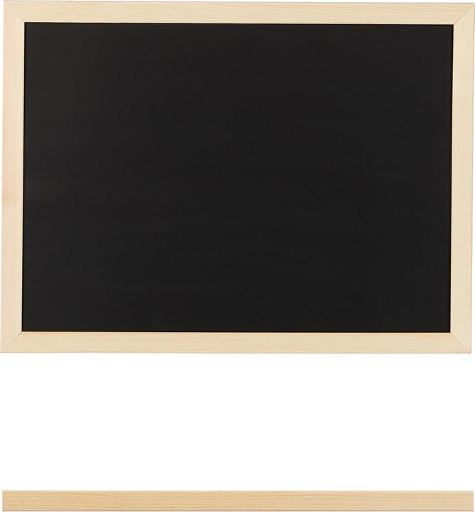 Actual product image Relaxdays Chalkboard with Frame (40 x 2 x 30 cm)