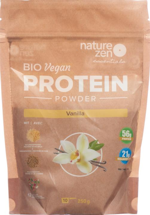 Produktbild Nature Zen Bio Vegan Protein Powder (Vanille, 1 Stk., 250 g)