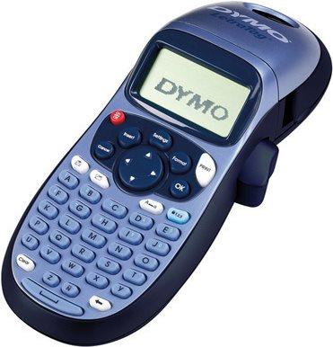 Produktbild Dymo Hand-Beschriftungsgerät "LetraTag PLUS", inkl. 1 Papierband in weiss & 1 Plastikband transparent