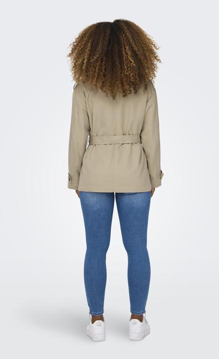 Actual product image Only Lapel collar jacket trench coat (M)