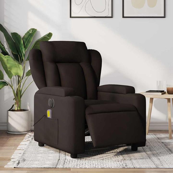 VidaXL Massagesessel Elektrisch Stoff