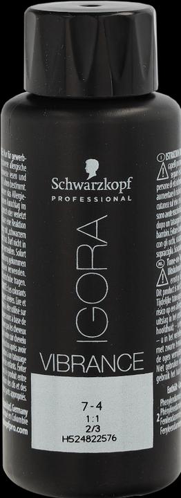 Image du produit Schwarzkopf Professional Coloration pour cheveux IGORA Vibrance NOUVEAU (7-4)