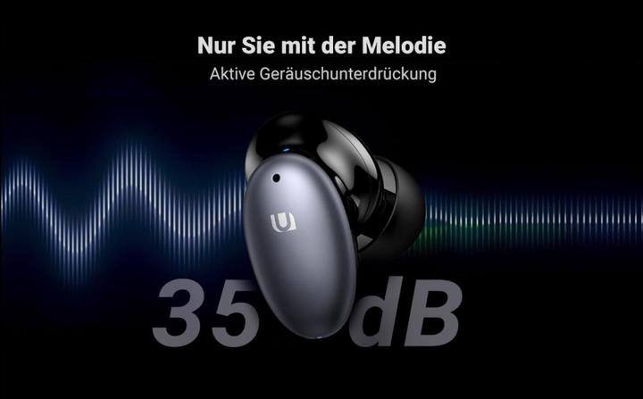 Image du produit Ugreen Écouteurs sans fil HiTune X6 Bluetooth 5.1 ANC (ANC, 6 h, Sans fil)