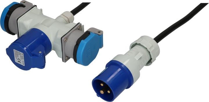 Actual product image Max Hauri CAMP CEE-Verlängerung H07RN-F3G1.5 IP44 3-polig (1.50 m, 3-pole)