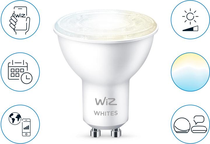 Produktbild WiZ White (GU10, 4.90 W, 345 lm, 1 x, F)