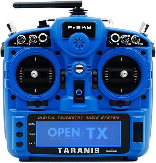 Actual product image FrSky Remote control Taranis X9D PLUS 2019, Blue (transmitter only)