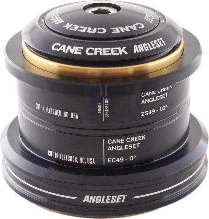 Produktbild Cane Creek AngleSet Tapered Steuersatz, 1 1/8"-1.5", Trek E2, 0.5/1.0/1.5° Kit, ZS44/28.6 | EC56/40