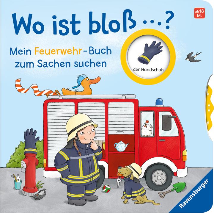 Produktbild Ravensburger Wo ist bloss...? Mein Feuerwehr-Buch zum Sachen suchen (Deutsch, Jutta Wetzel, Kathrin Lena Orso, 2022)